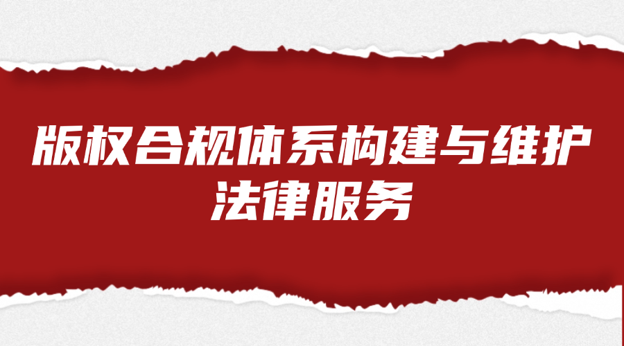 版权合规体系构建与维护法律服务
