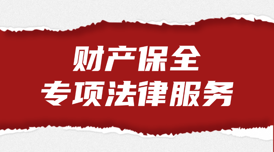 财产保全专项法律服务