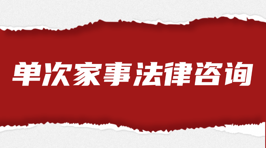单次家事法律咨询