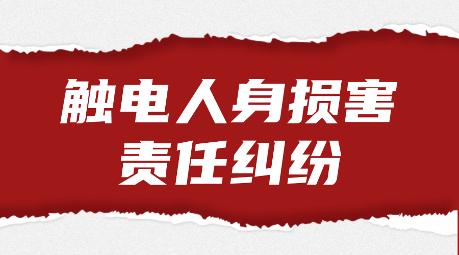触电人身损害责任纠纷法律服务